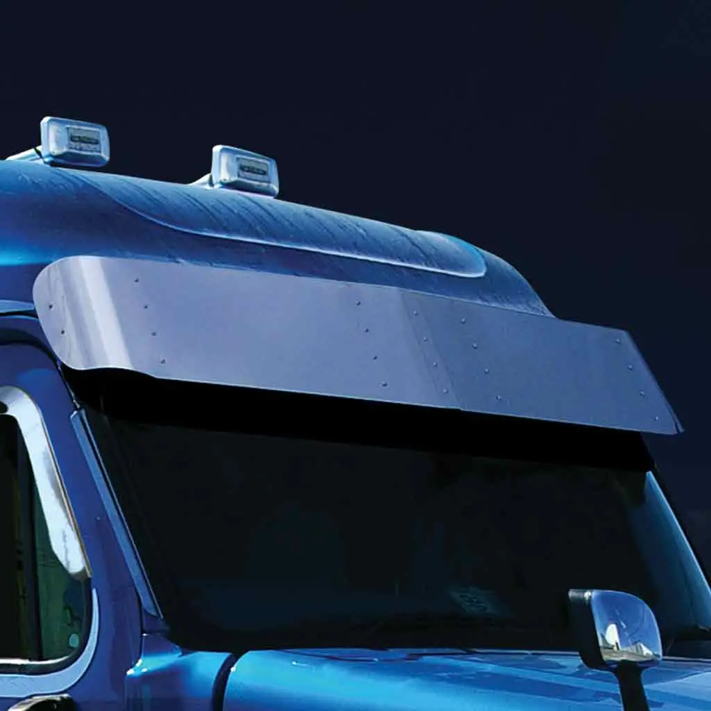 Tsun-F25 15 1/2" Cascadia Raised & Mid Roof Sunvisor (2008-2013) 1