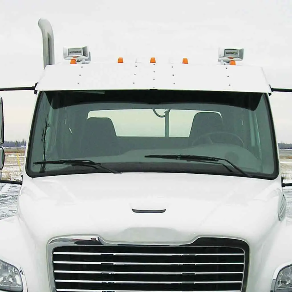 Tsun-F27 12 1/4" Freightliner Business Class M2 112 Flat Top Sunvisor (2003 - 2006) 1