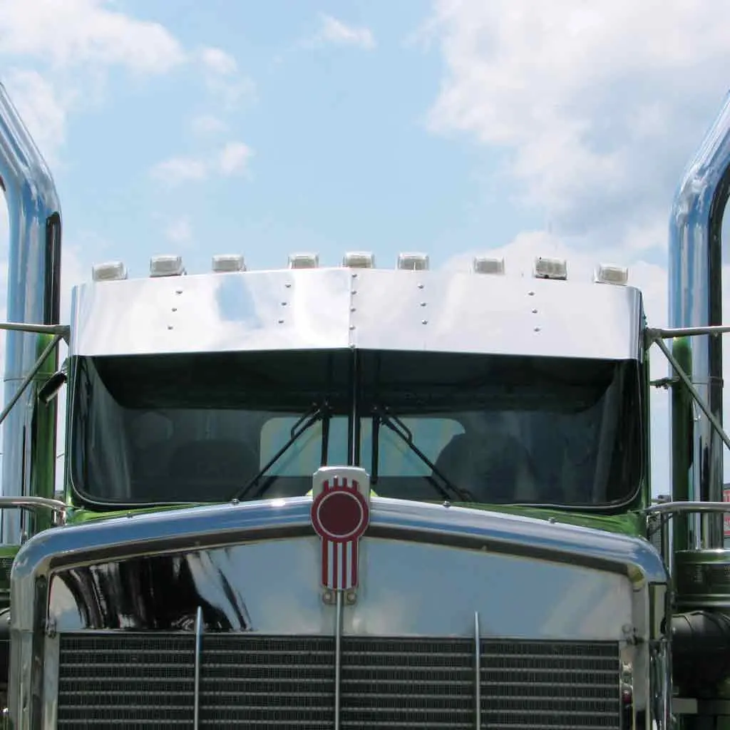 Tsun-K1 14" Kenworth W900 Curved Glass Sunvisor (1990 - 2006) 1