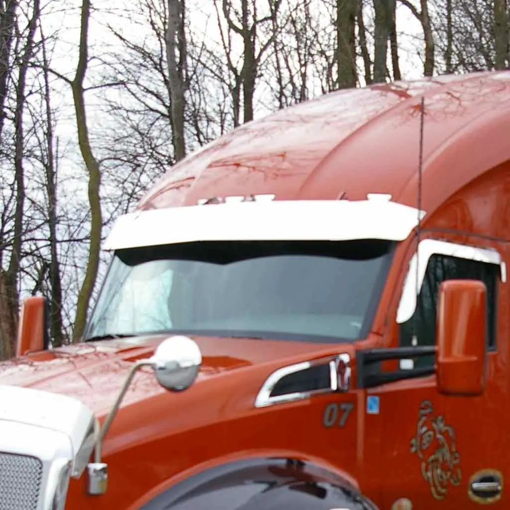 Tsun-K20 8 1/2" Kenworth T680 Sunvisor (2012+) 1