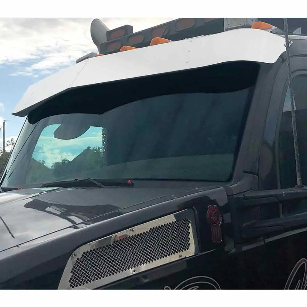 Tsun-K21 8 1/2" Kenworth T680-T880 Daycab Sunvisor With Oem Metal Sunvisor (2012+) 1