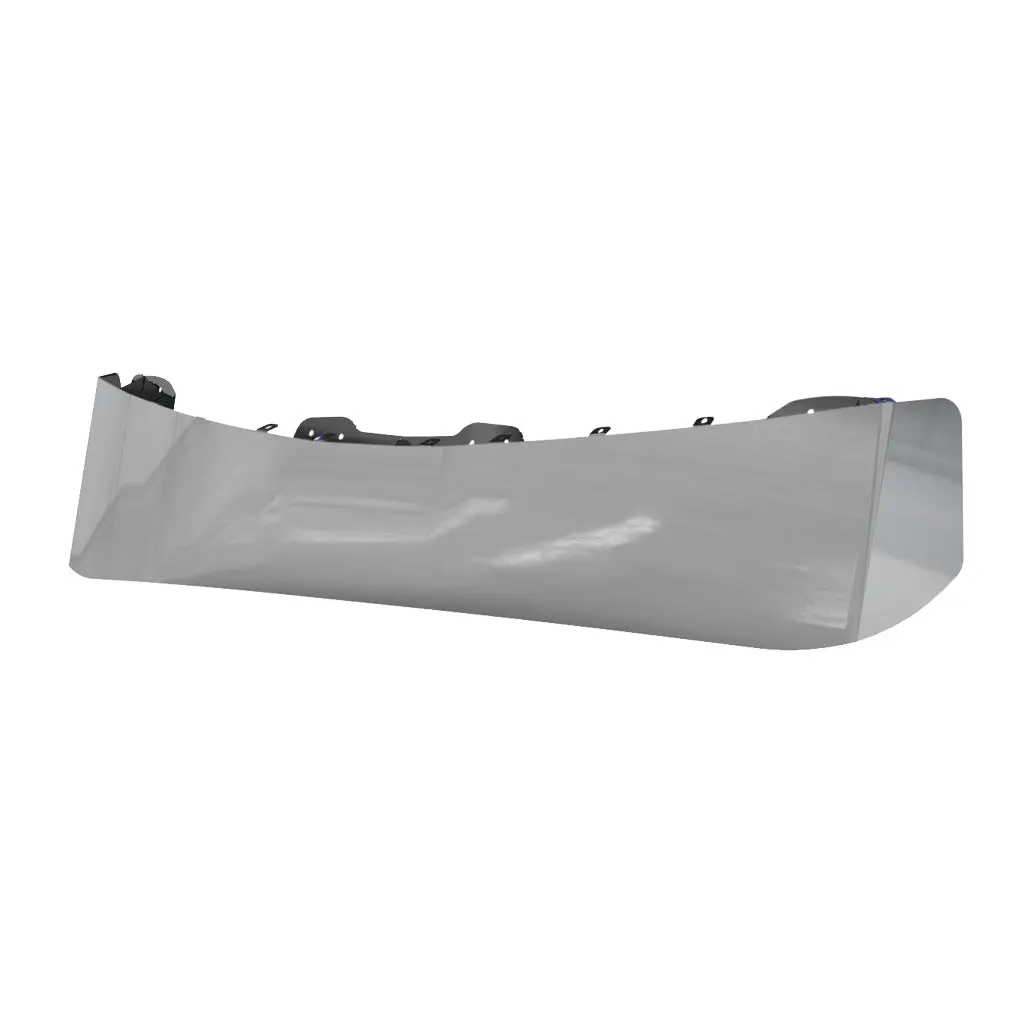 Tsun-K80 Kw. W990 15″ Low Roof Curved One Piece Sun Visor (2017+) – Blank 1
