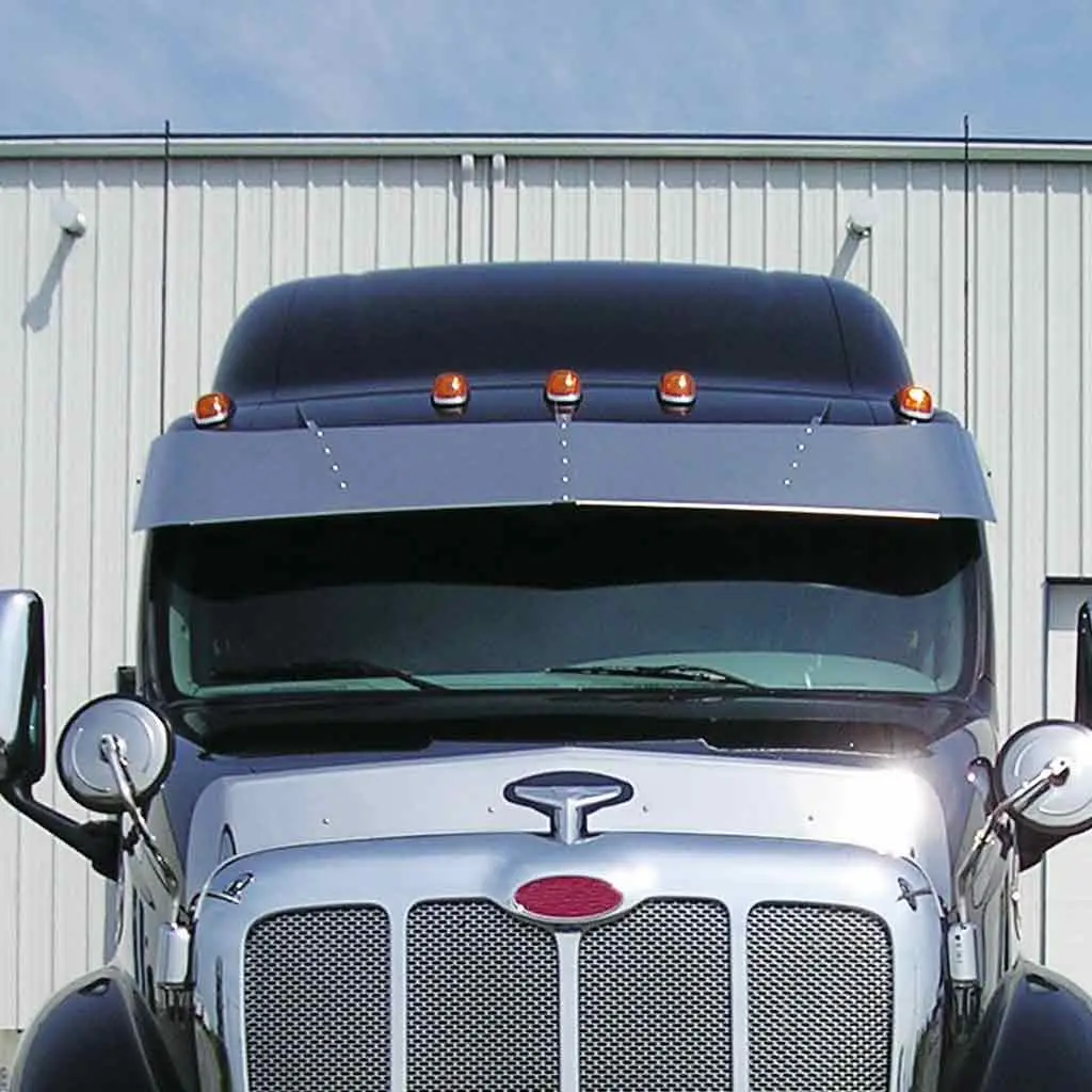 Tsun-P28 15 1/2" Peterbilt 387-587 Sunvisor (2000+) 1