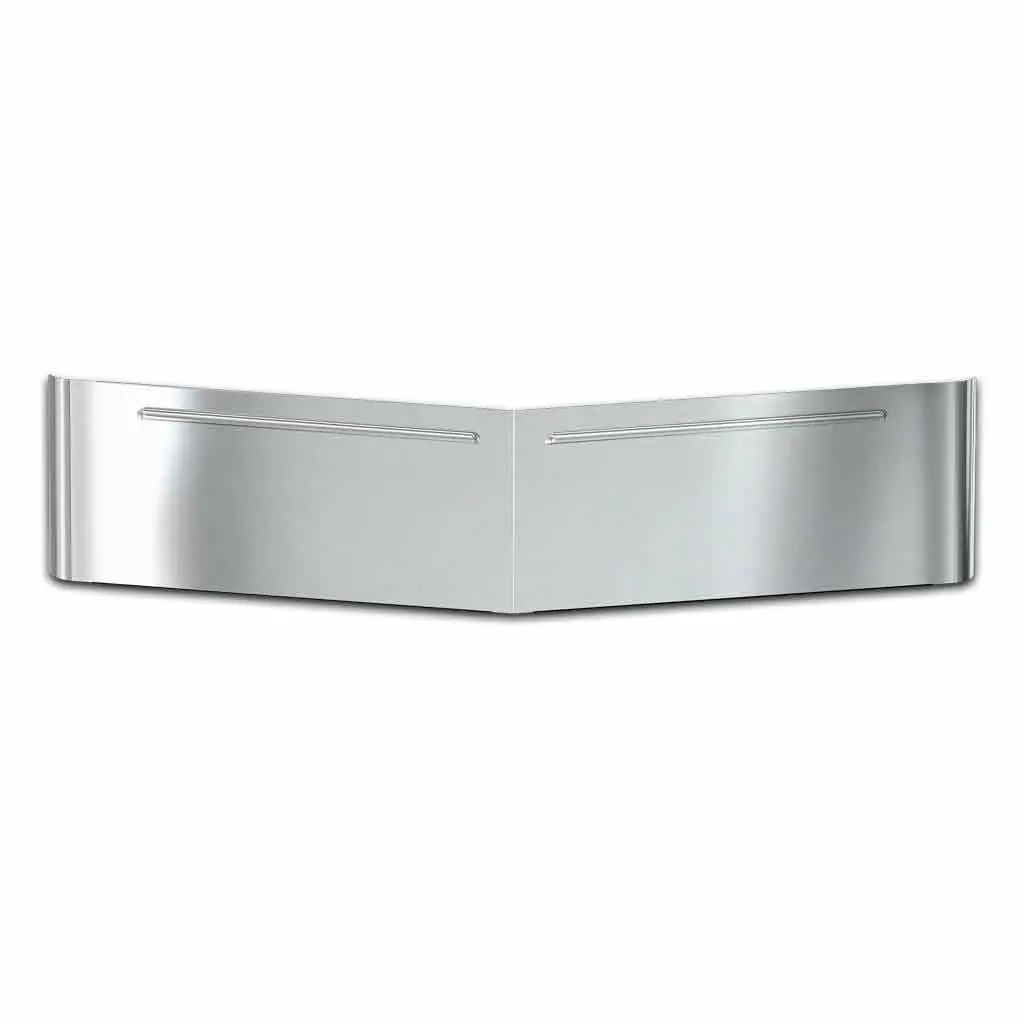 Tsun-P61 Pb. 14″ High & Low Roof With 2 Piece Windshields Louvered Sun Visor (1987+) – Cab Mounted Mirrors 1