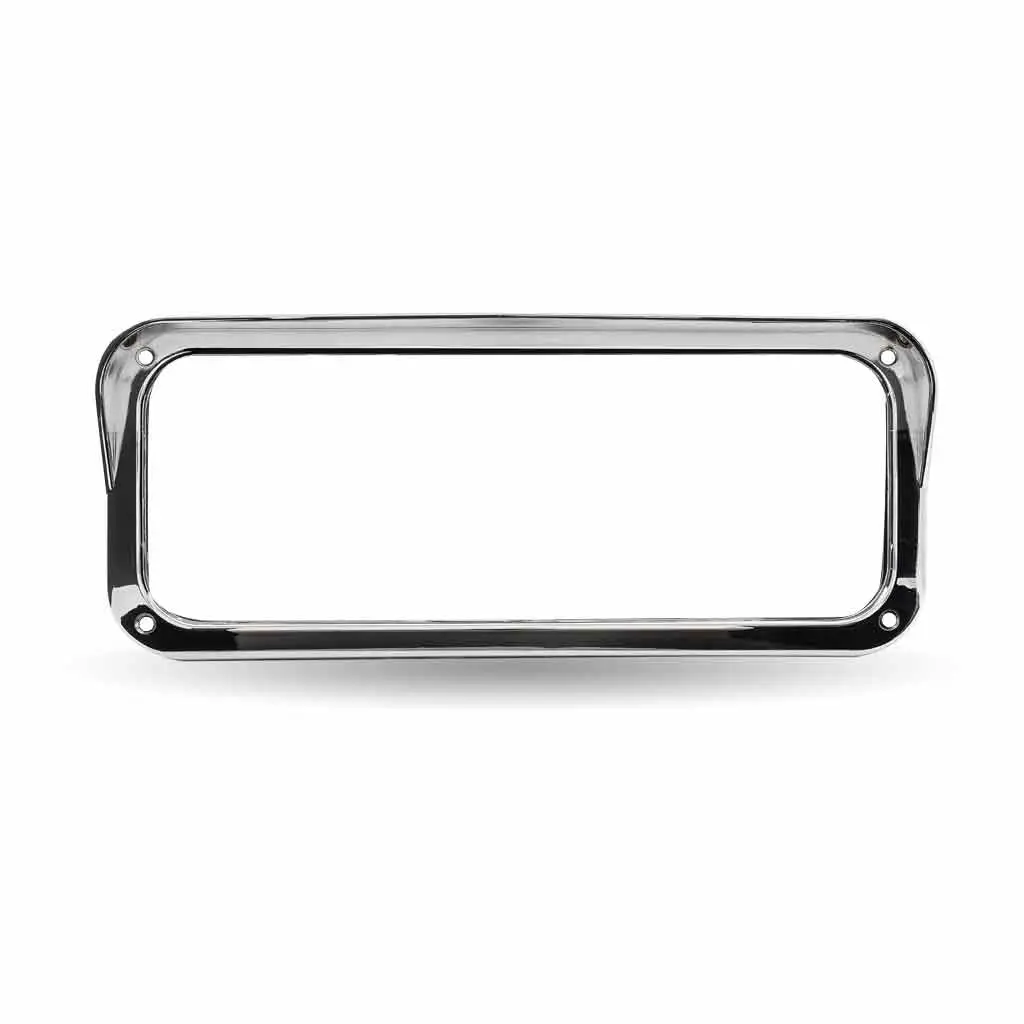 #Tu-1043 Replacement Bezel For Universal Headlight Assembly – Chrome Abs Plastic (One Piece Headlights Only) 1