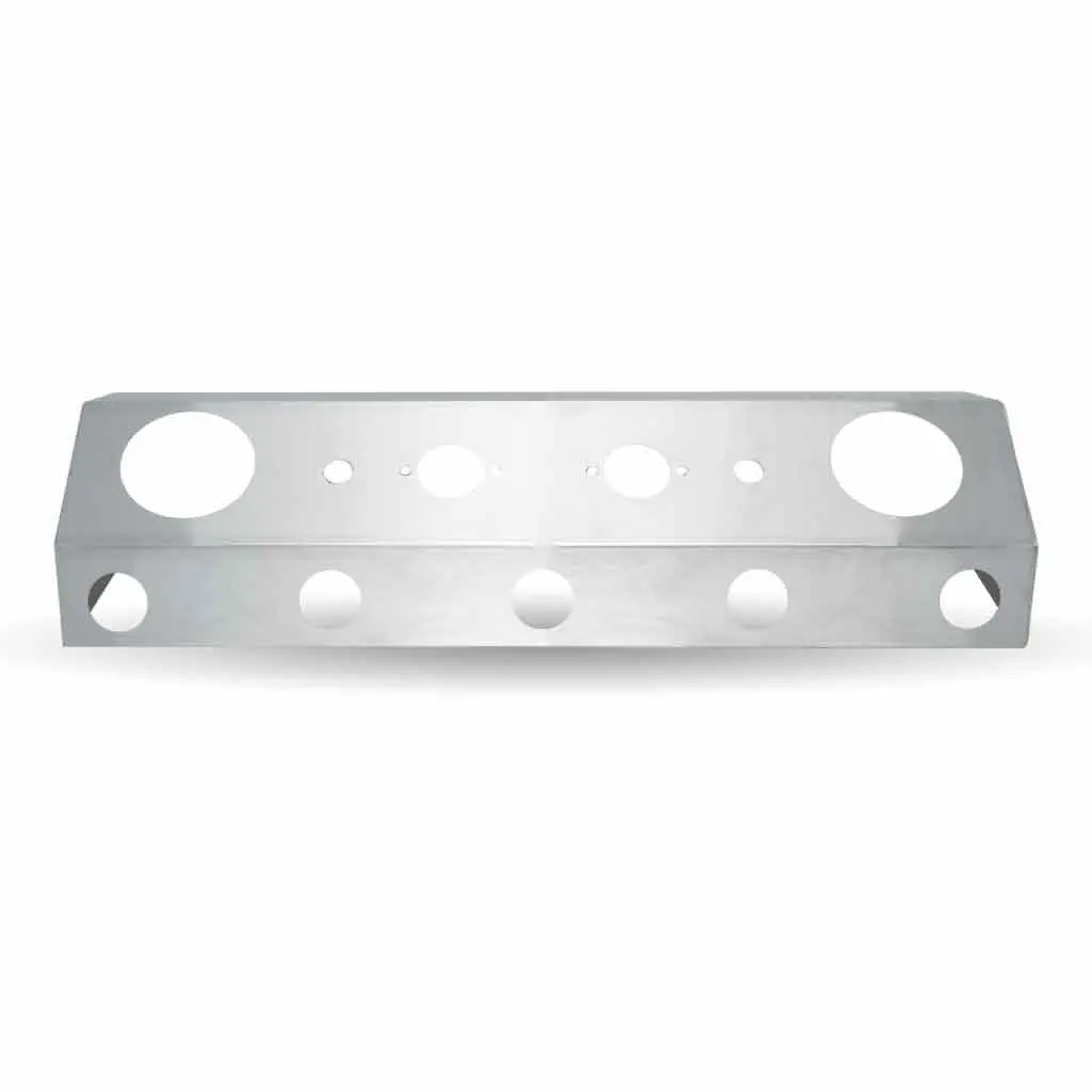 Tu-1601 Led Airline Box – 2 X 4″ Holes & 5 X 2″ Holes | Stainless Steel 1