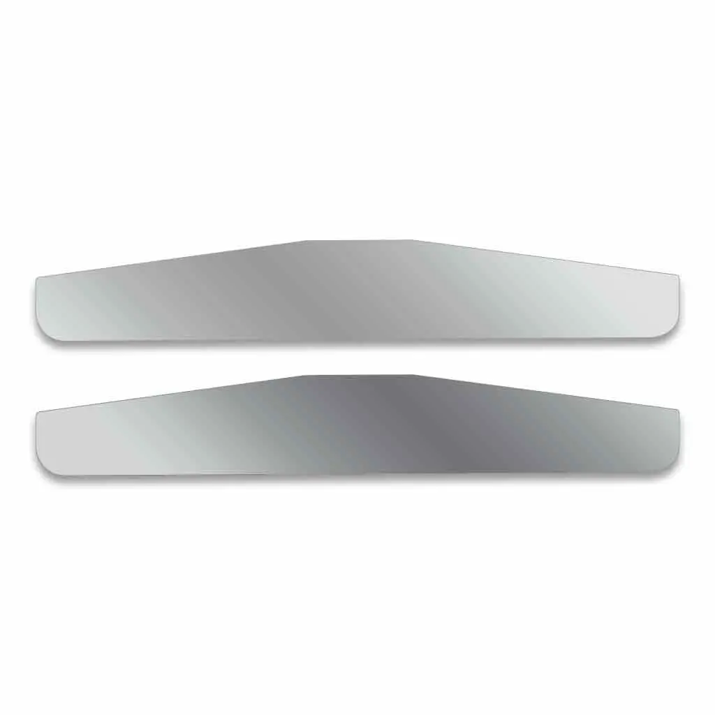 Tu-9204 24" Angled Bottom Mud Flap Weights Welded | Stainless Steel 1