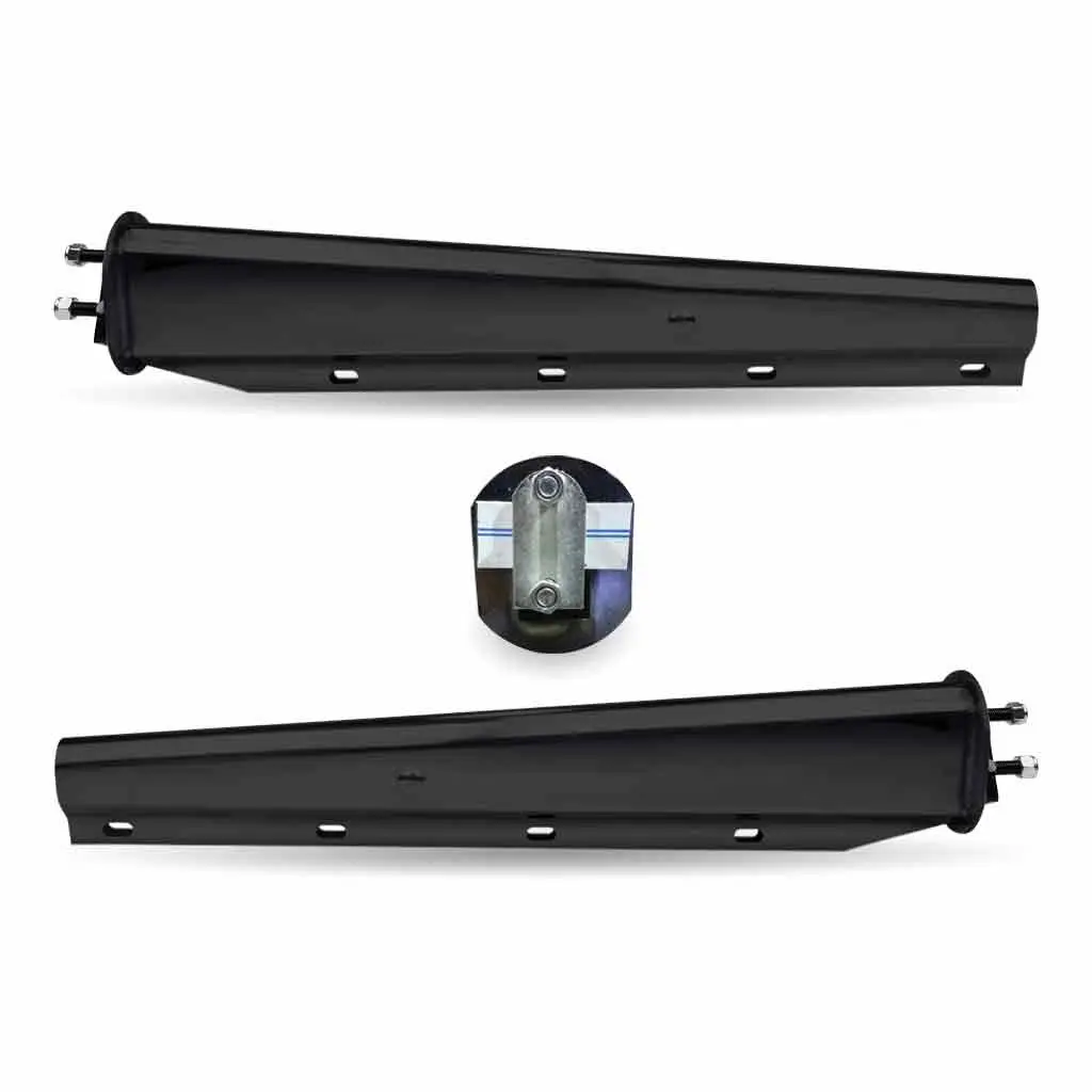 Tu-9225 30″ Mud Flap Hangers – 1 1/8″ Bolt Spacing | Painted Steel 1