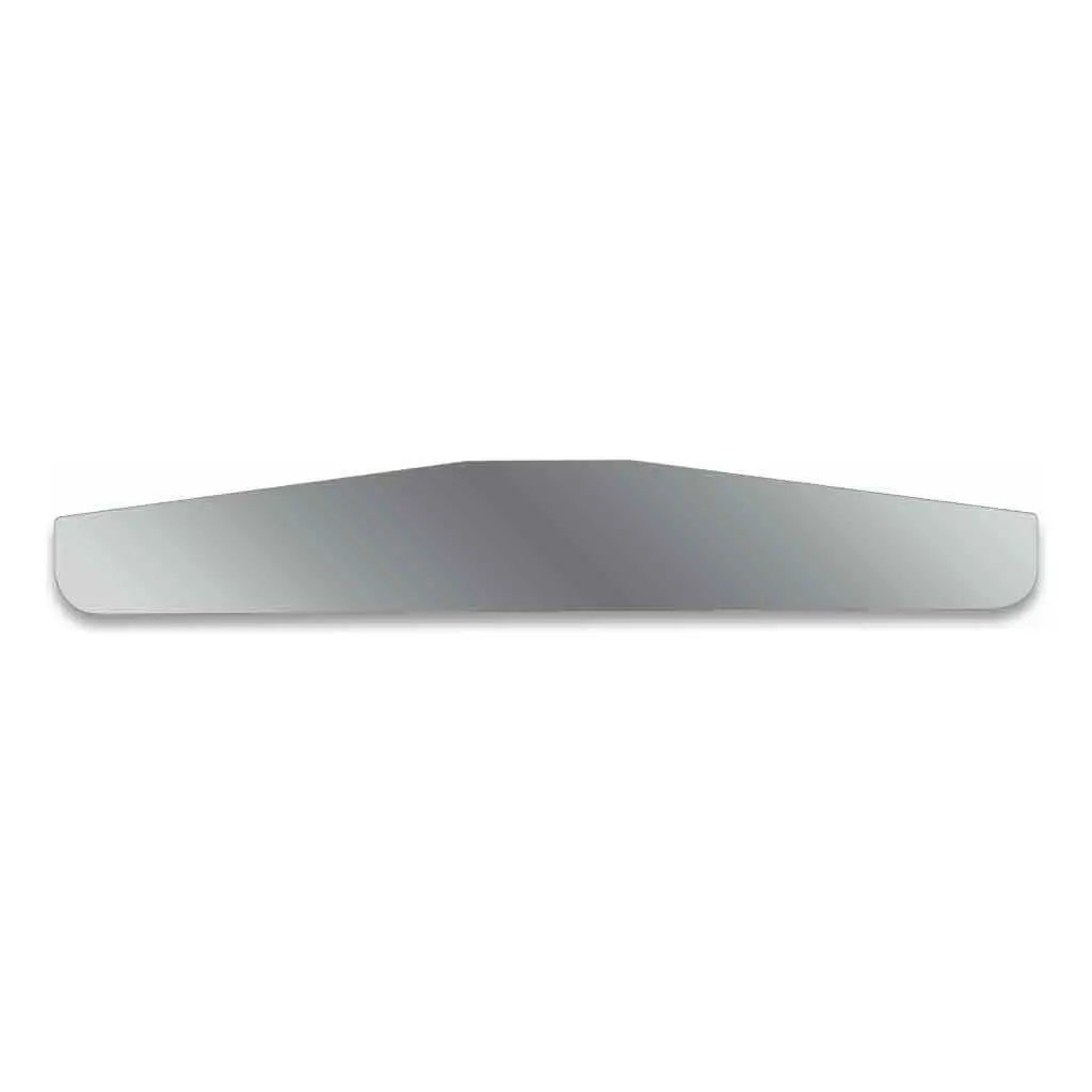 Tu-9242 24″ Angled Bottom Mud Flap Weight – Welded | Chrome 1