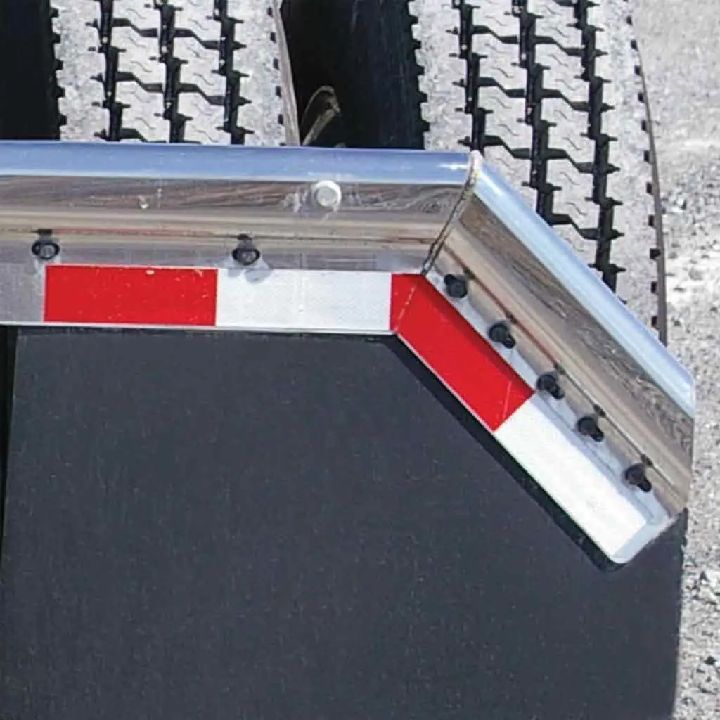 Tu-9250 Angled Reflector Strip With 3M Reflector – Aluminum 1