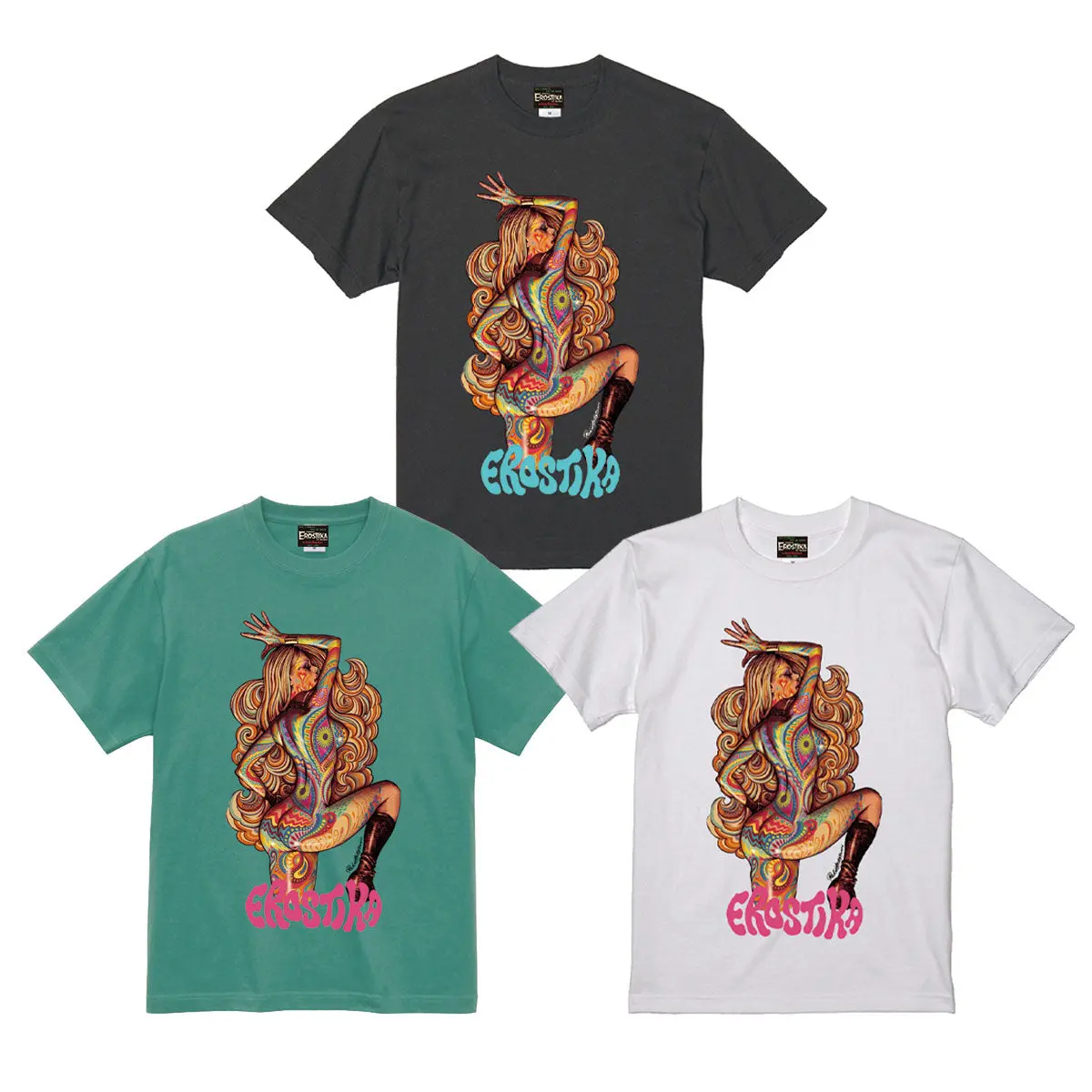 “Psychedelic Girl” T-Shirt 1