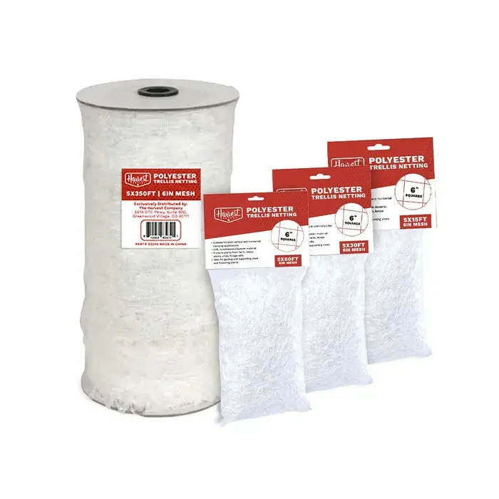 The Harvest Company Polyester Trellis Netting 5 Ft - 6 In Mesh 1