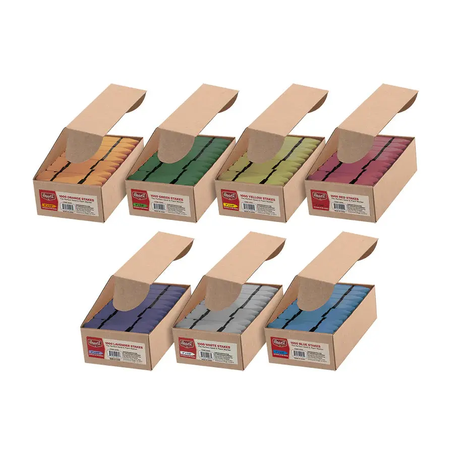 The Harvest Company Stake Labels 4" X 5/8" - (1000/Box) 1