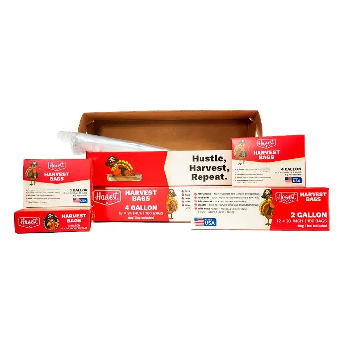 The Harvest Company 2 Gallon Harvest Bags 12" X 20" 1