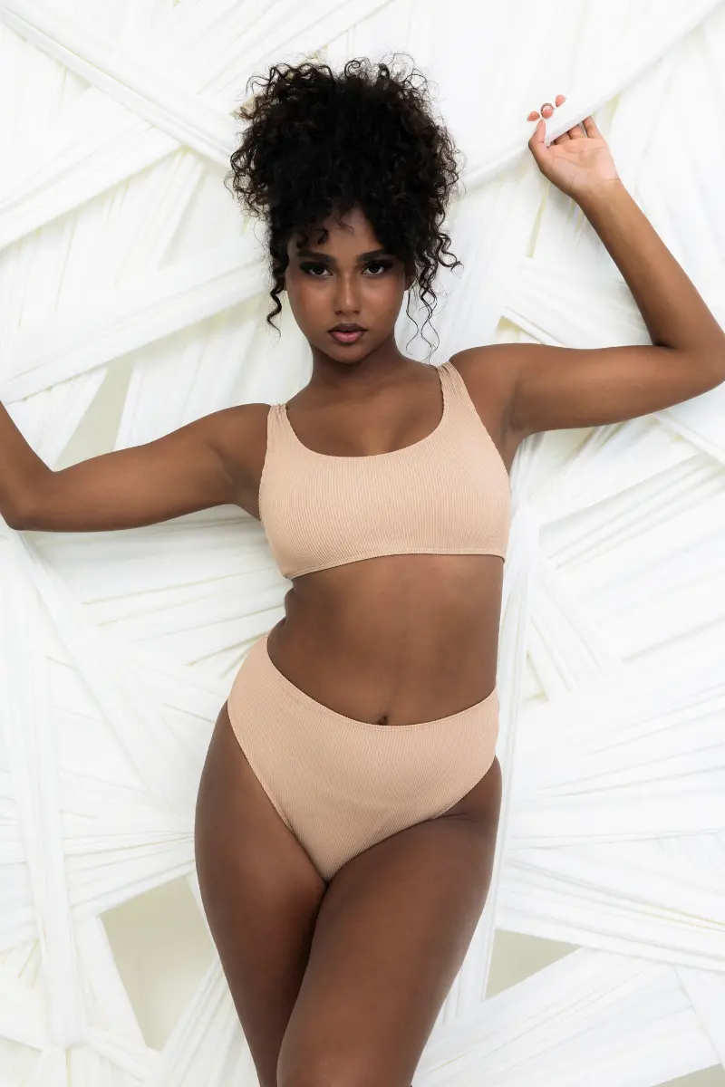 Hotcakes Basic High Waist Bottoms - Toffee Latte 1