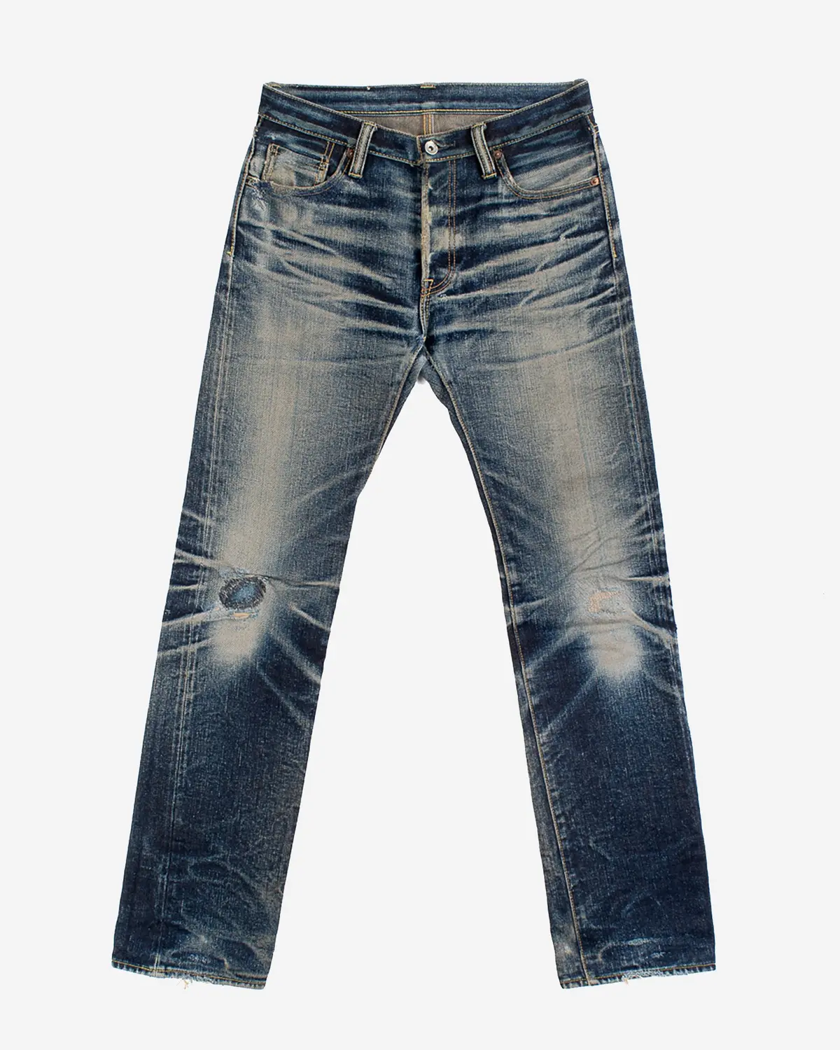 19Oz Left-Hand Twill Selvedge Denim - Indigo 1