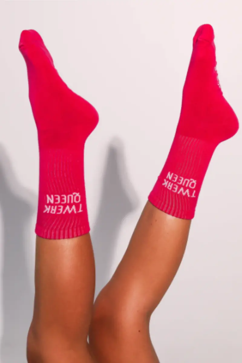Rev Activ Twerk Queen Socks - Pink 1