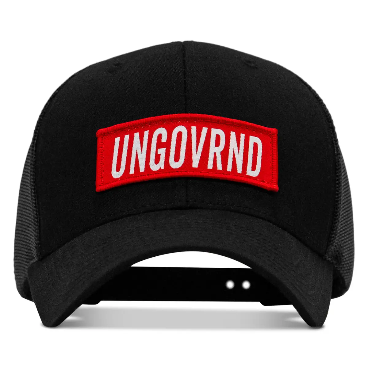 Ungovrnd Red Patch Snapback Hat 6