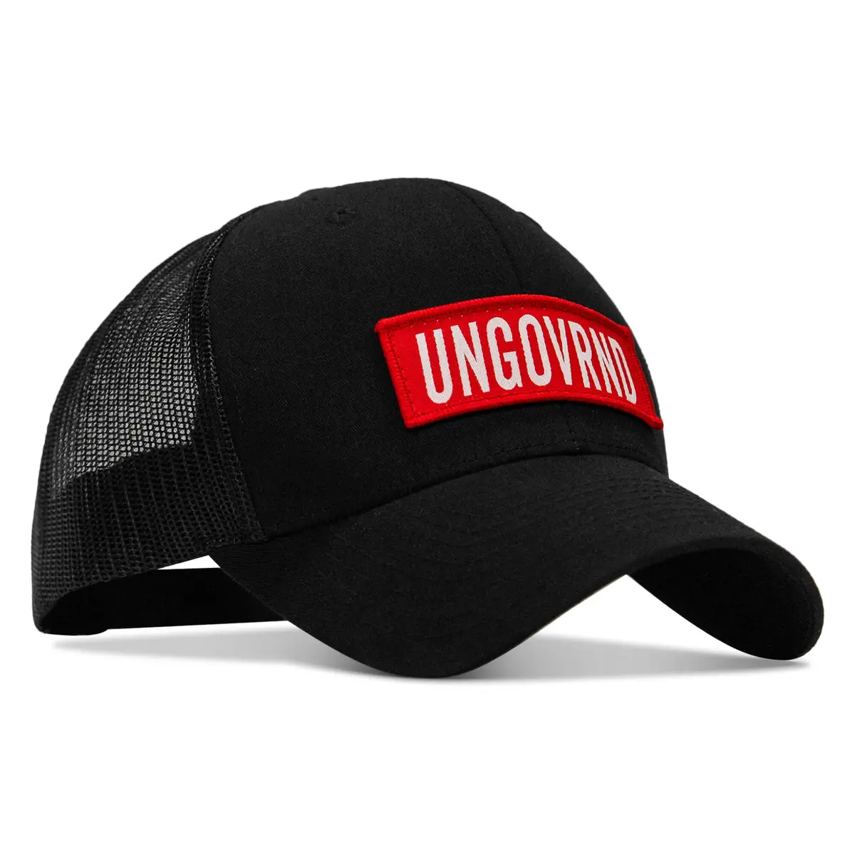 Ungovrnd Red Patch Snapback Hat 7