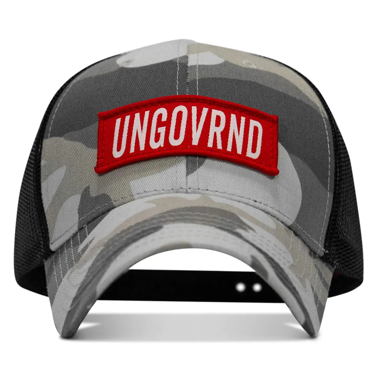 Ungovrnd Red Patch Snapback Hat 3