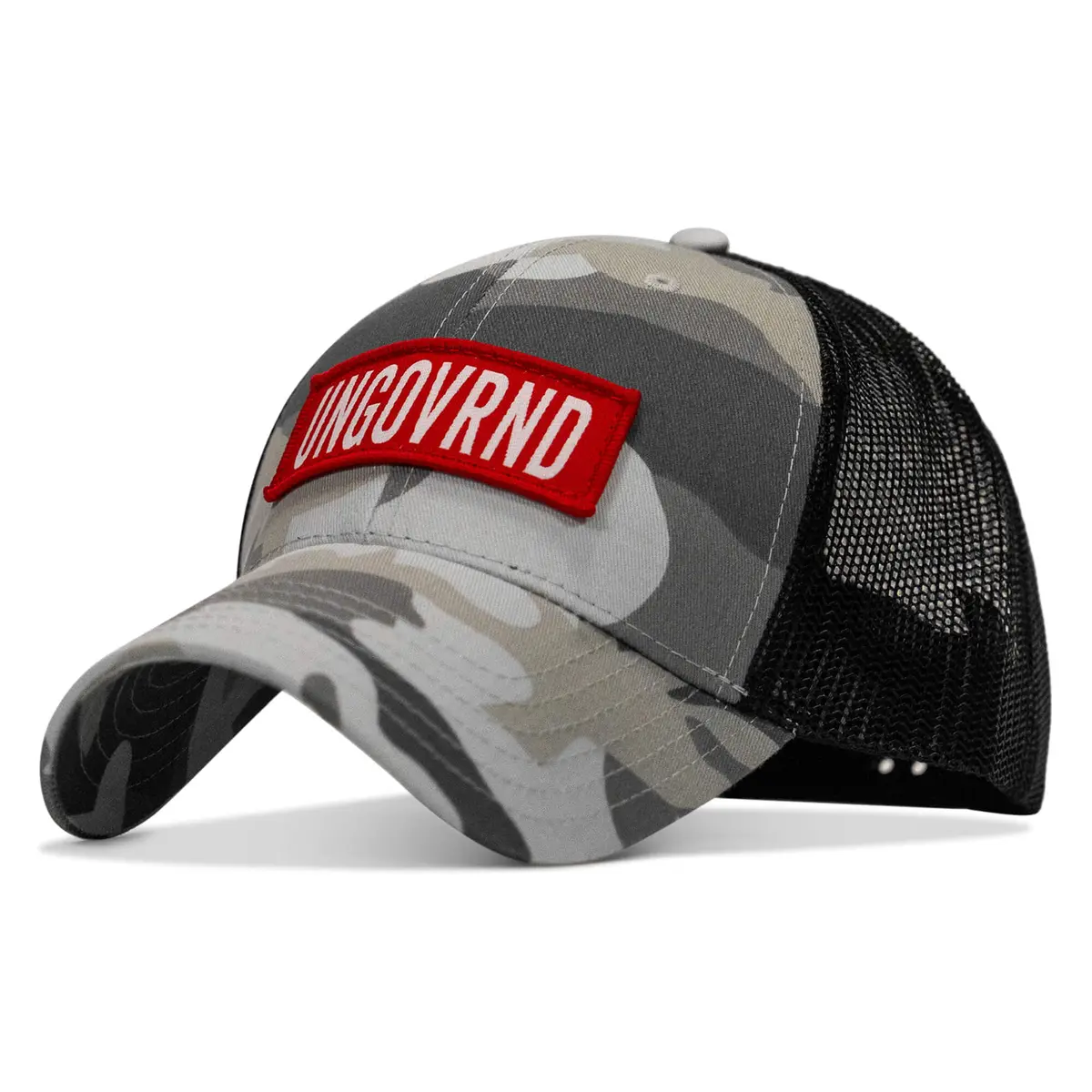 Ungovrnd Red Patch Snapback Hat 3