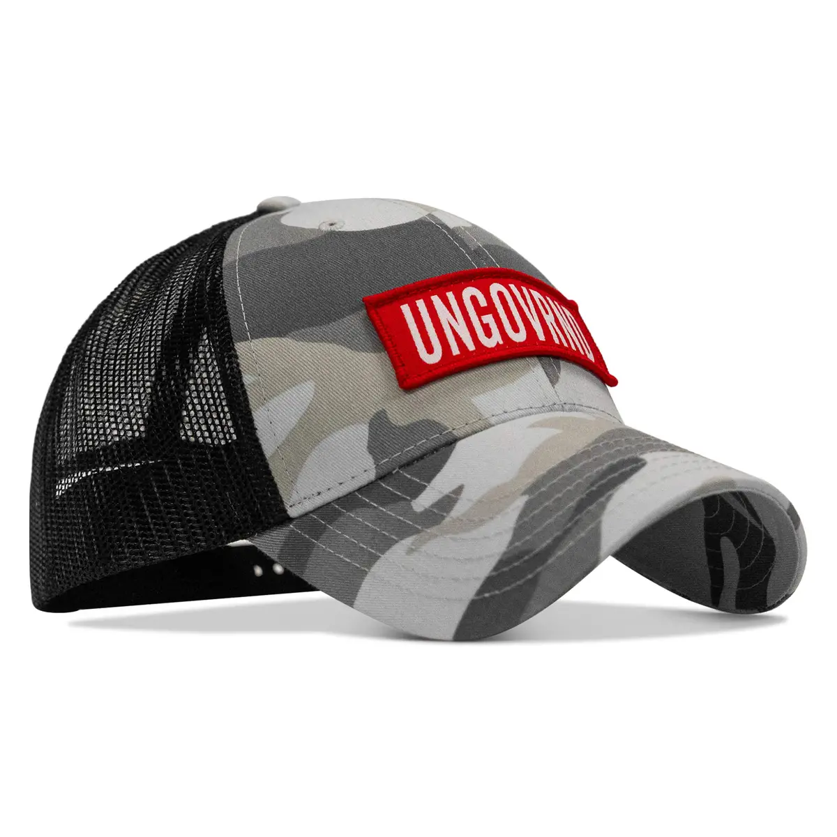 Ungovrnd Red Patch Snapback Hat 2