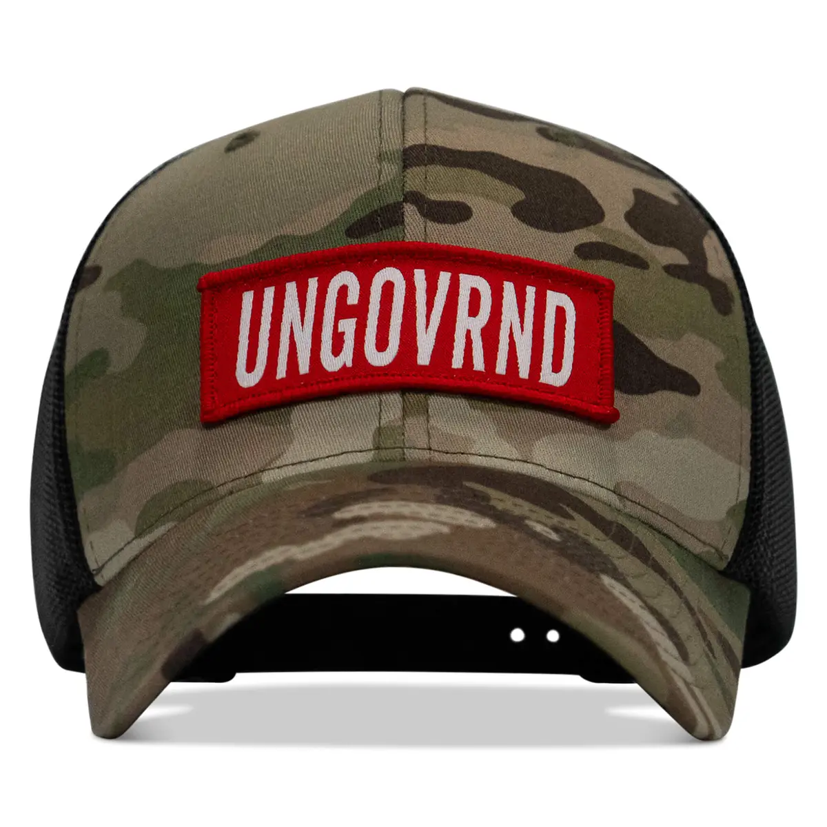 Ungovrnd Red Patch Snapback Hat 6