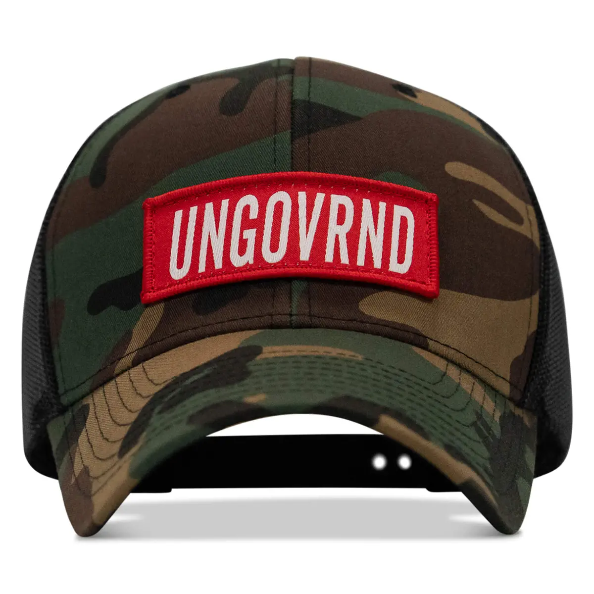 Ungovrnd Red Patch Snapback Hat 4