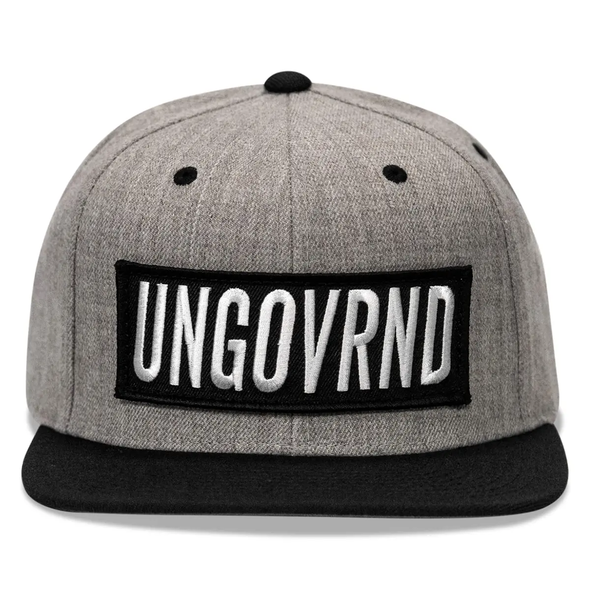 Ungovrnd Oversized Patch Flatbill Snapback Hat 1