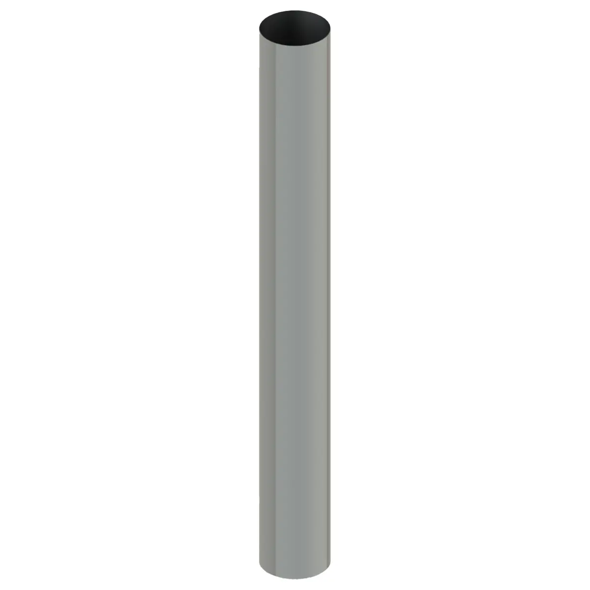 406A-048-1103 6"X48" Flat Top Exhaust Stack 1