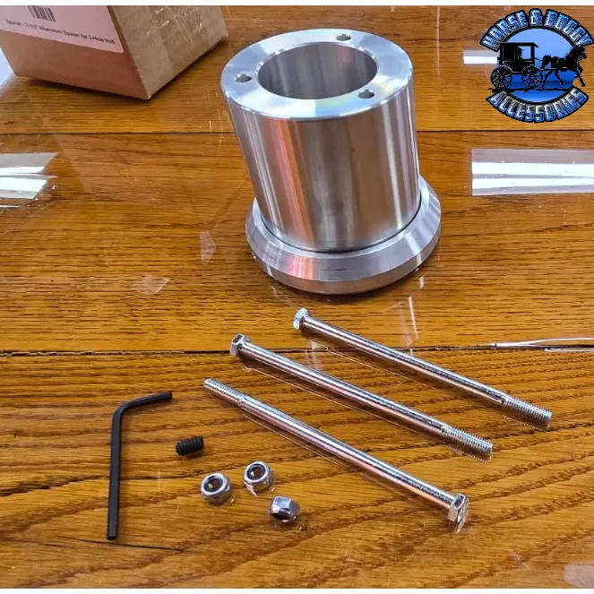 #041 Spacer - 3 ½" Aluminum Spacer Riser (3 Hole Steering Wheels) 1
