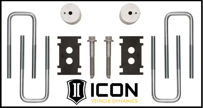 Icon Vehicle Dynamics Leaf Spring Hardware Kit 1