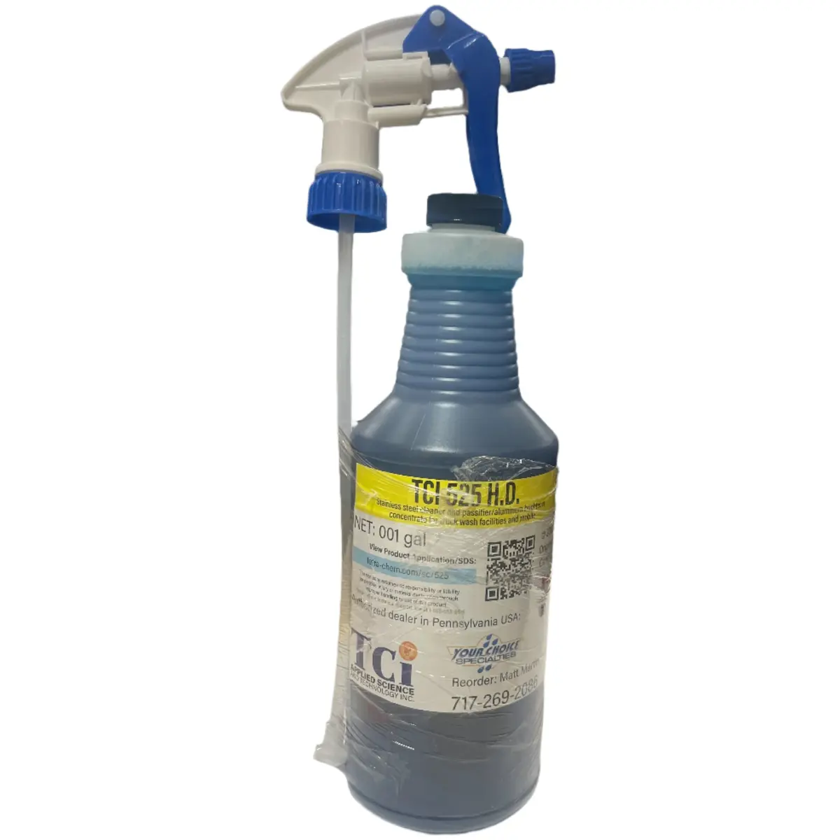 Yc-Tci-525-Hd 32 Oz. Spray Bottle Ss Cleaner And Passifier/Aluminum Brightener Concentrate For Truck Wash Facilities And Mobile 1