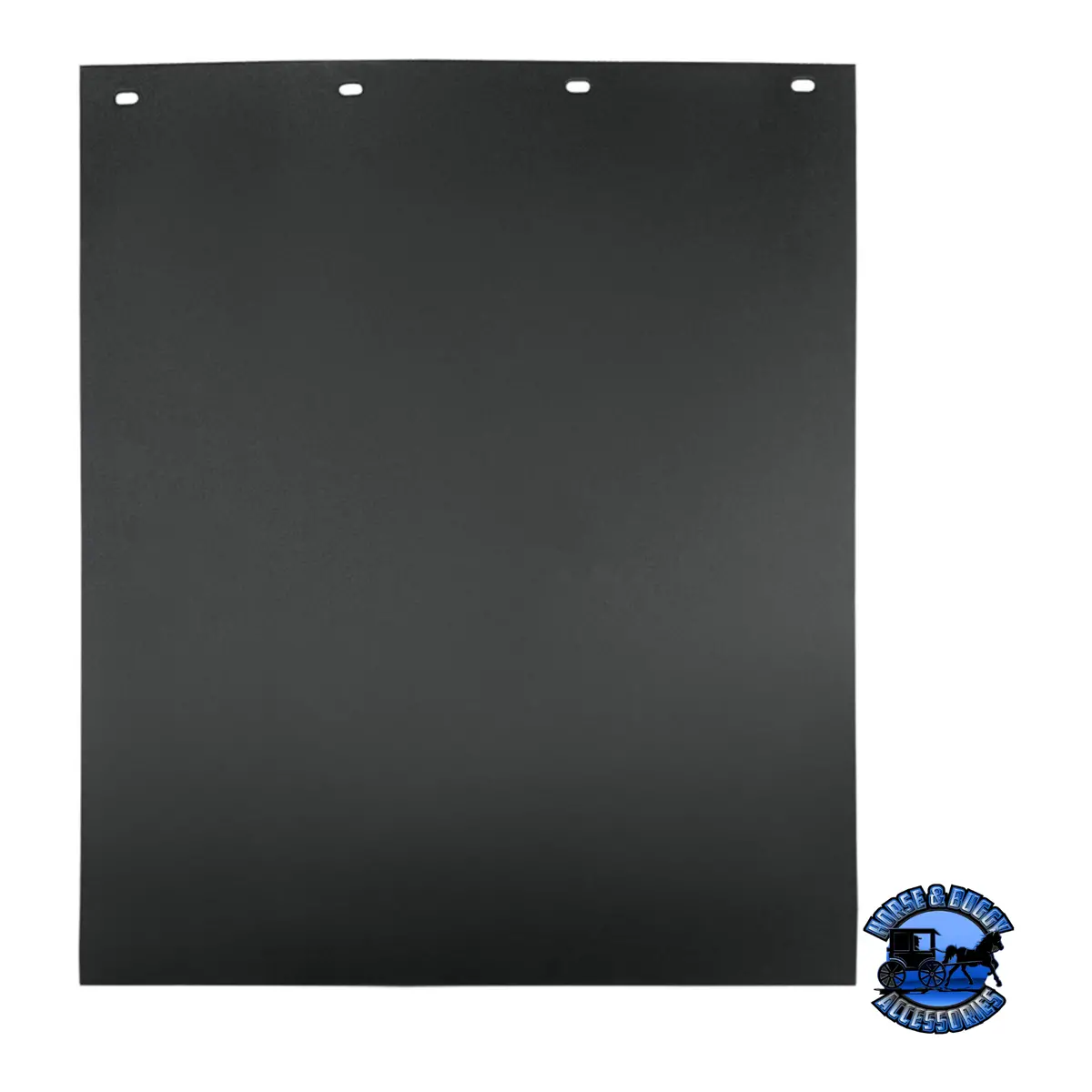 24" X 30" Black Proflex Mud Flap (Choose Style) 1