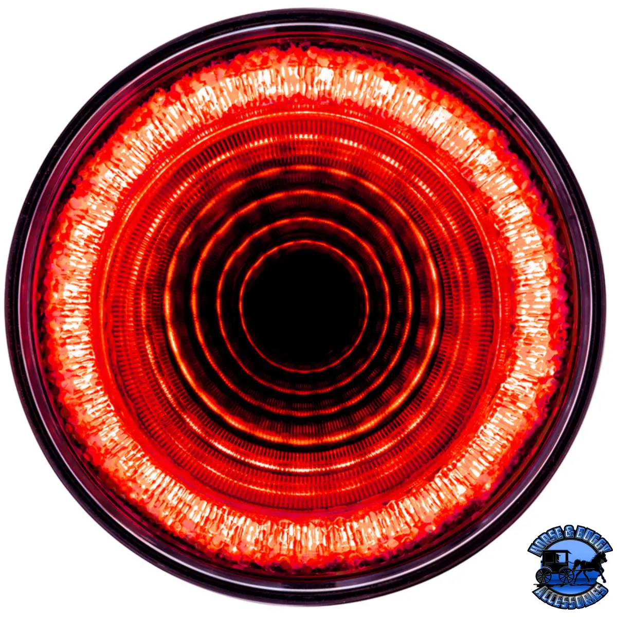 24 Led 4" Round Mirage Light (Stop, Turn & Tail) (Choose Lens) 1