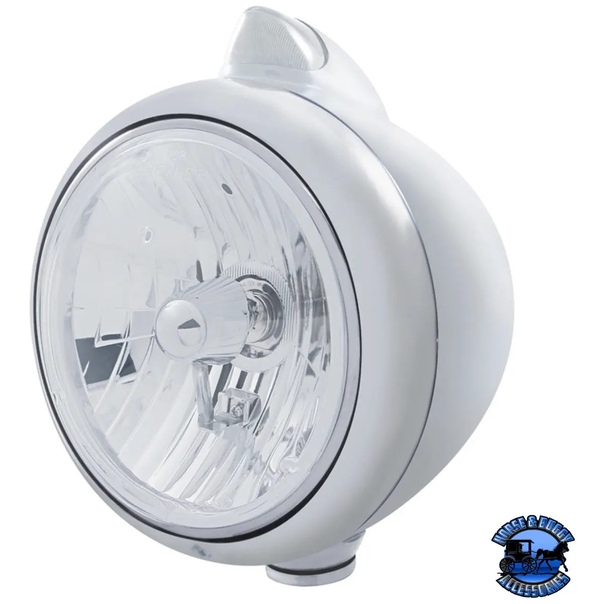 Guide 682-C Headlight Crystal H4 & Original Style Led Signal (Choose Color) (Choose Lens) 4