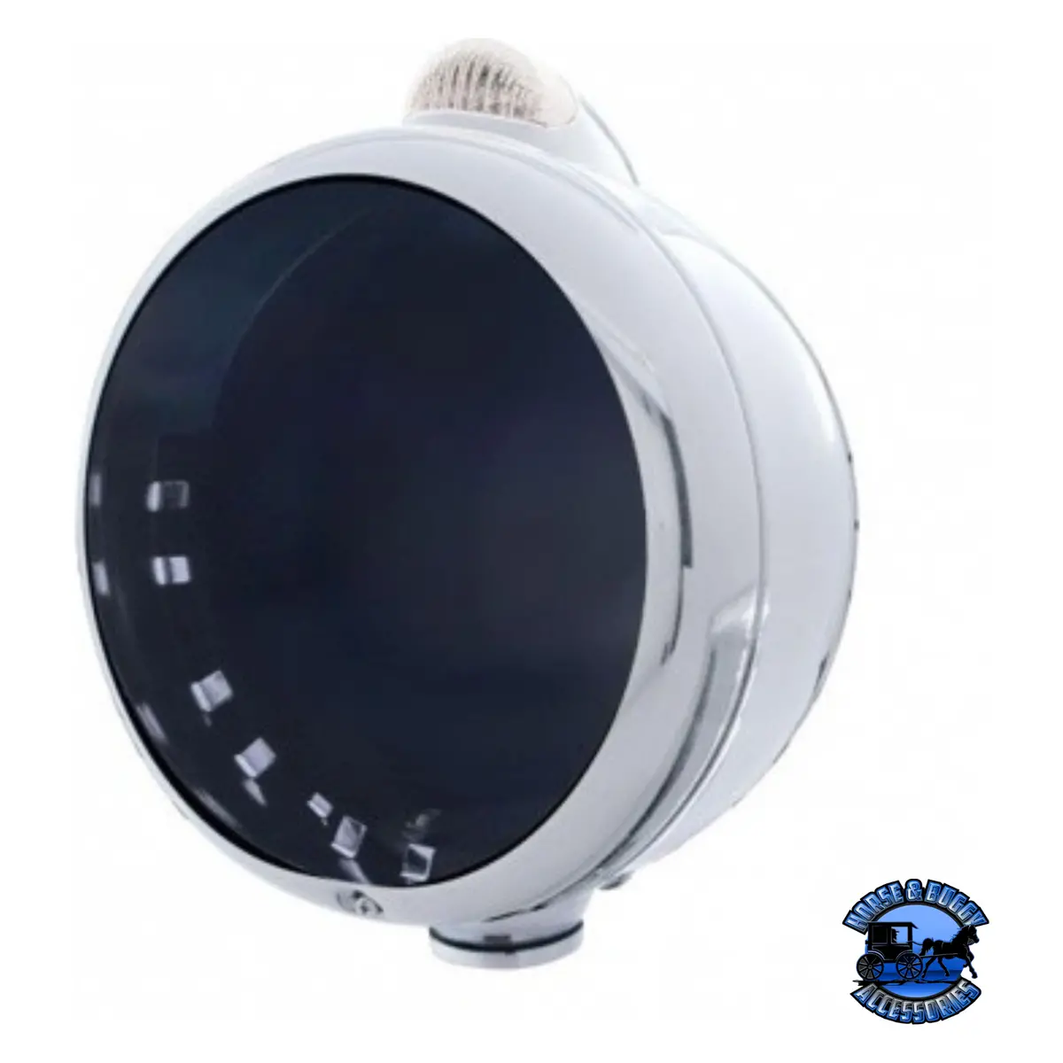Chrome Guide 682-C Headlight No Bulb With Led Signal (Choose Mode) (Choose Color) 3