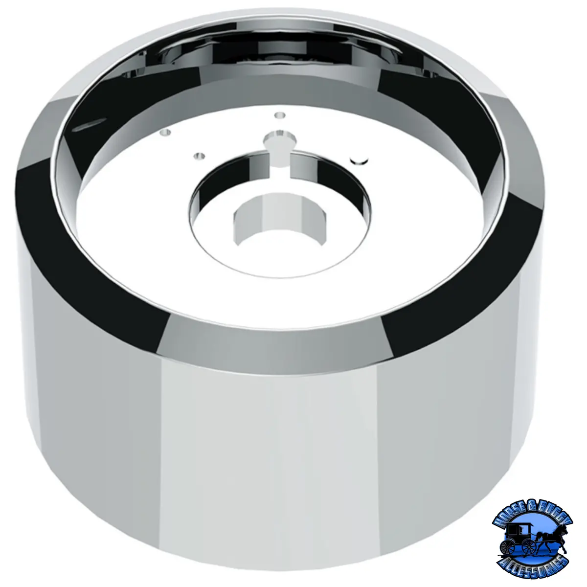 Chrome Plastic Steering Column Cover For 2002 And Older Kenworth W900/T800/T600 And Peterbilt 387/386 #88013 1