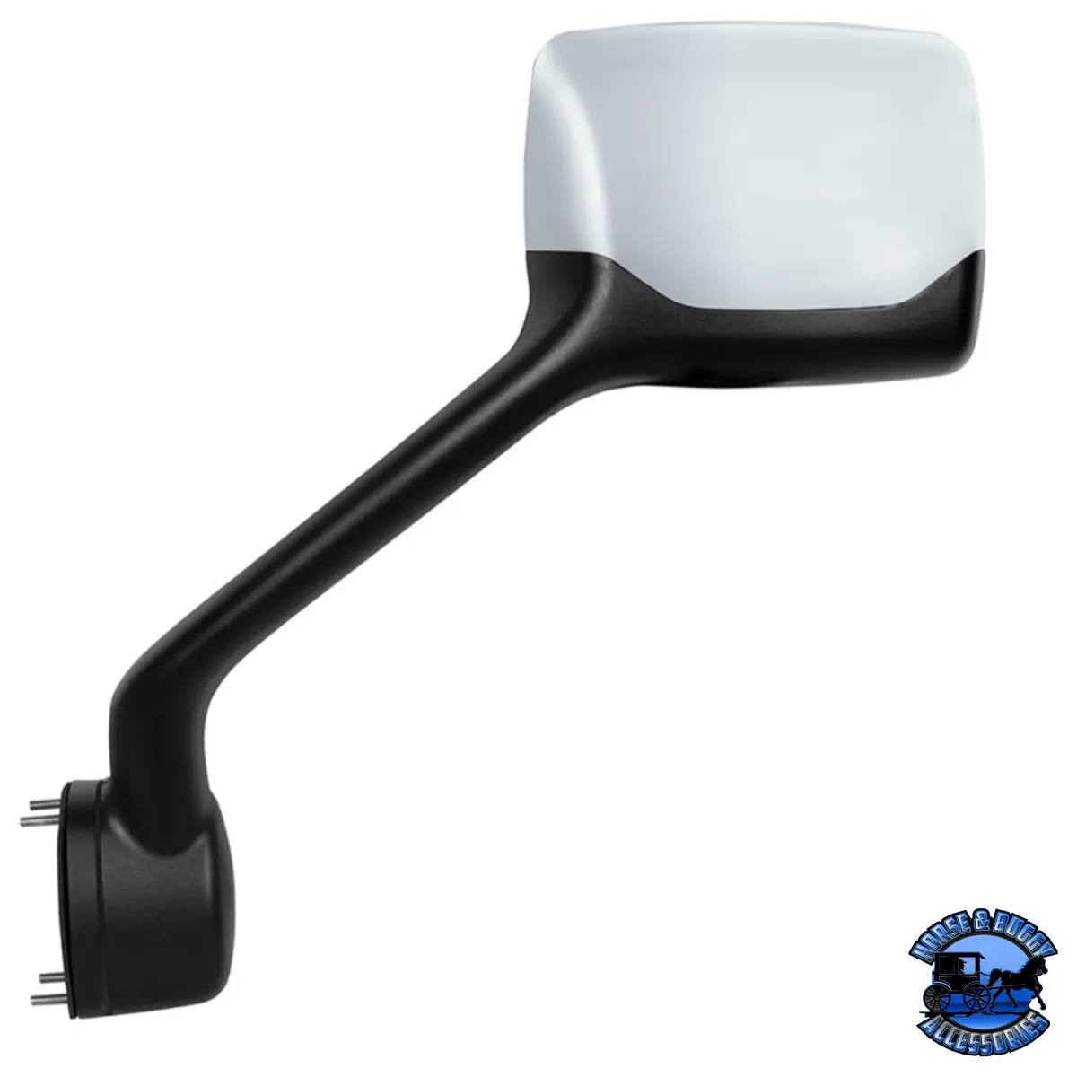 Hood Mirror For 2013-2021 Kenworth T680 & 2012-2021 Peterbilt 579 (Choose Color) (Choose Side) 1