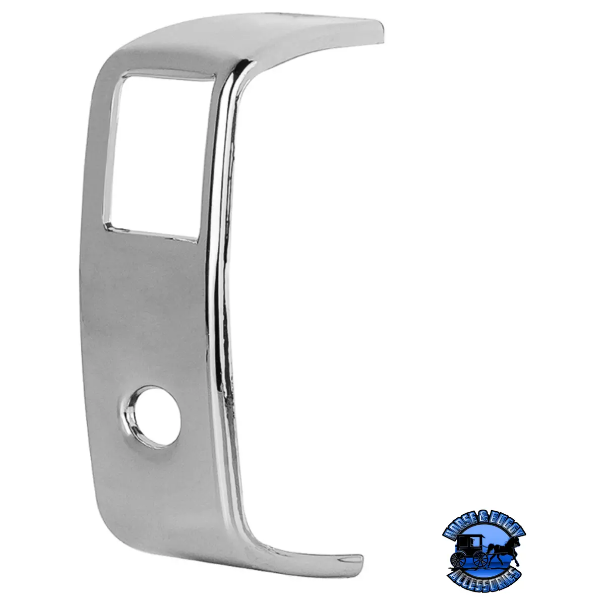Chrome Rocker Switch Cover For Peterbilt 579 (2013-2019) & 567 (2014-2018)- 2 Openings (Card Of 3) #41449 1