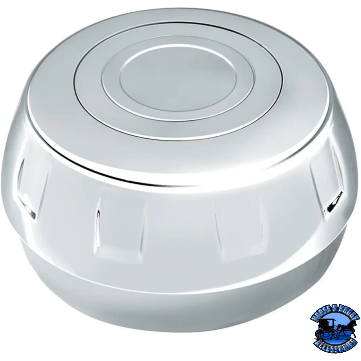 Chrome Steering Wheel Hub & Horn Button Kit For Peterbilt (2006+) & Kenworth (2003+) #88259 1