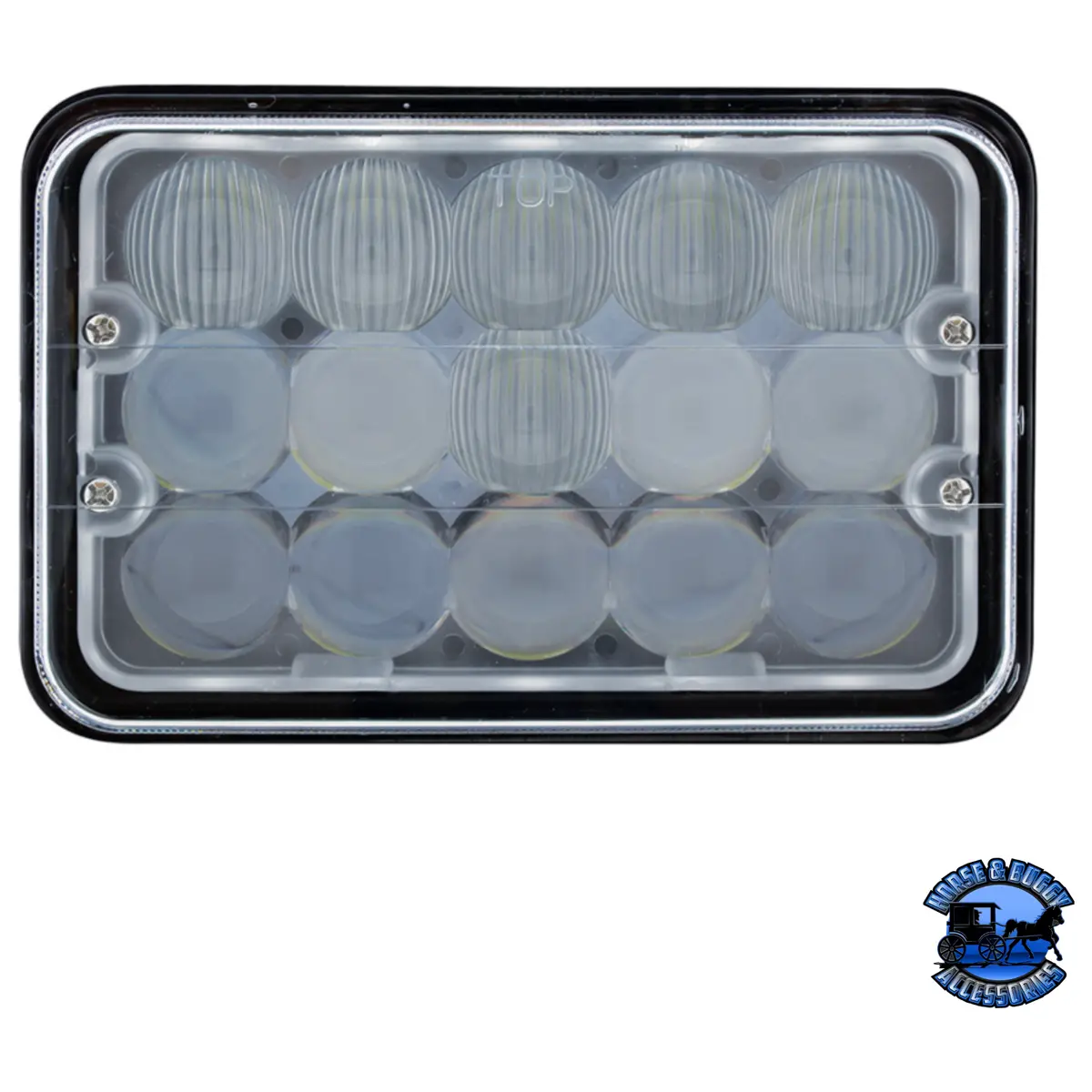 Ultralit - 15 High Power Led Projector Rectangular Light #34123 1