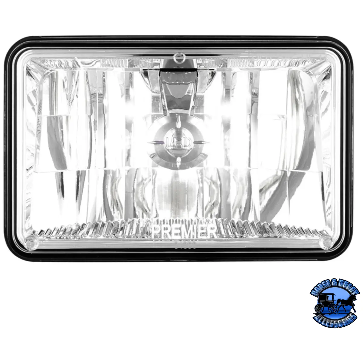 Ultralit - Single High Power Cree Led 4" X 6" Headlight (Choose High Or Low) 1