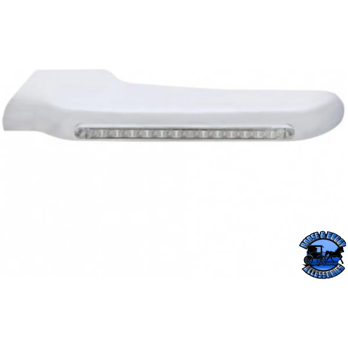 Sequential 14 Amber Led Front Fender Cover For Peterbilt 388 (2008-2015) & 389 (2008-2023) (Choose Lens Color) (Choose Side) 3
