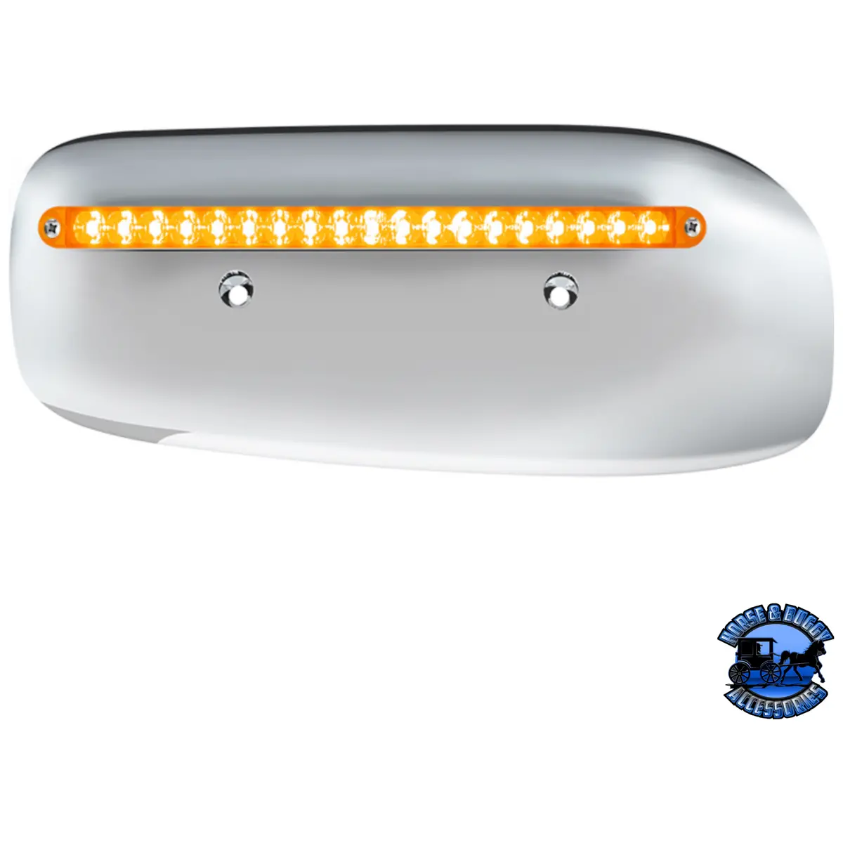 19 Led Rear Headlight Housing Cover For 2008-2023 Peterbilt 389 (Choose Lens Color) (Choose Side) 1