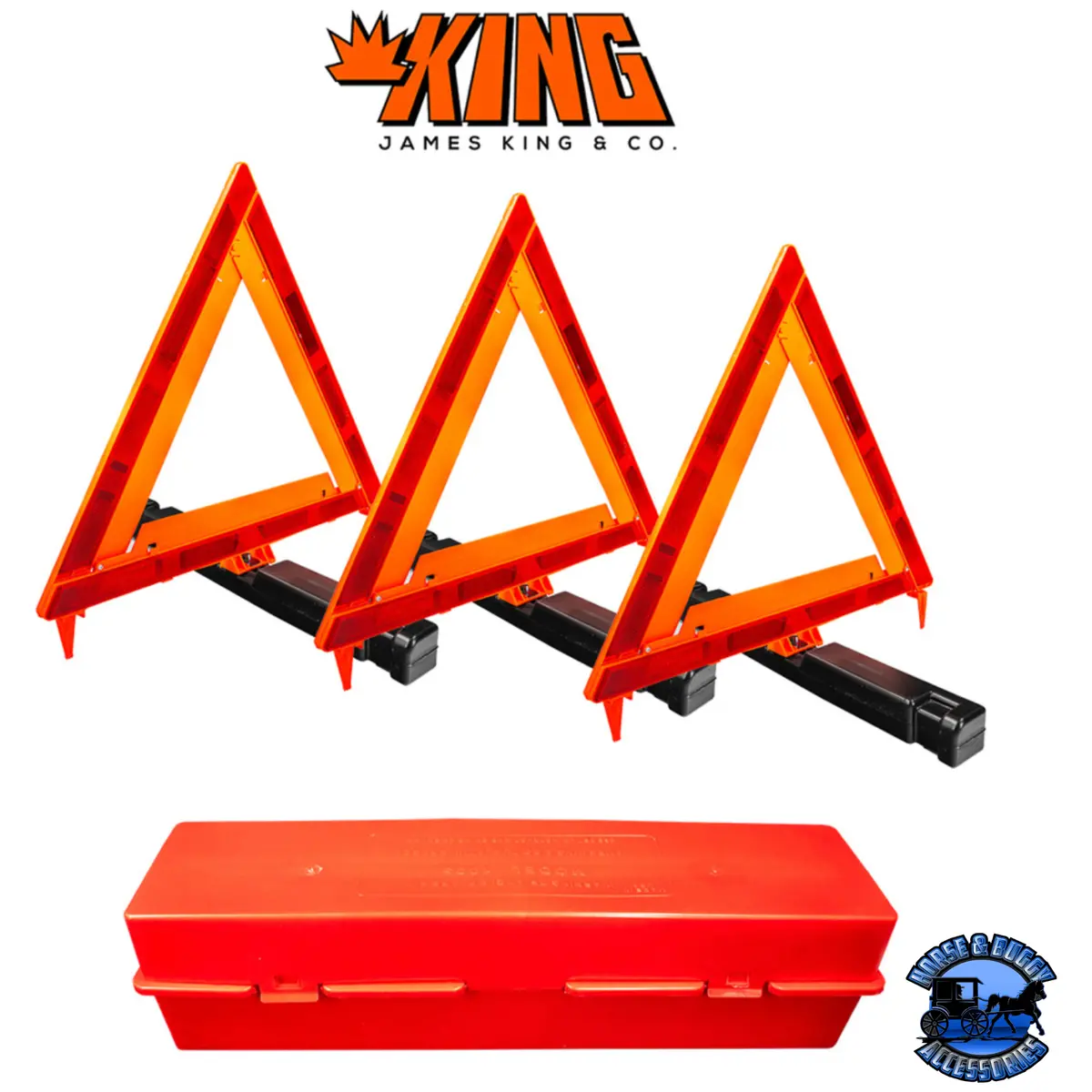 Emergency Warning Triangle Kit (3-Pack) #99251 1