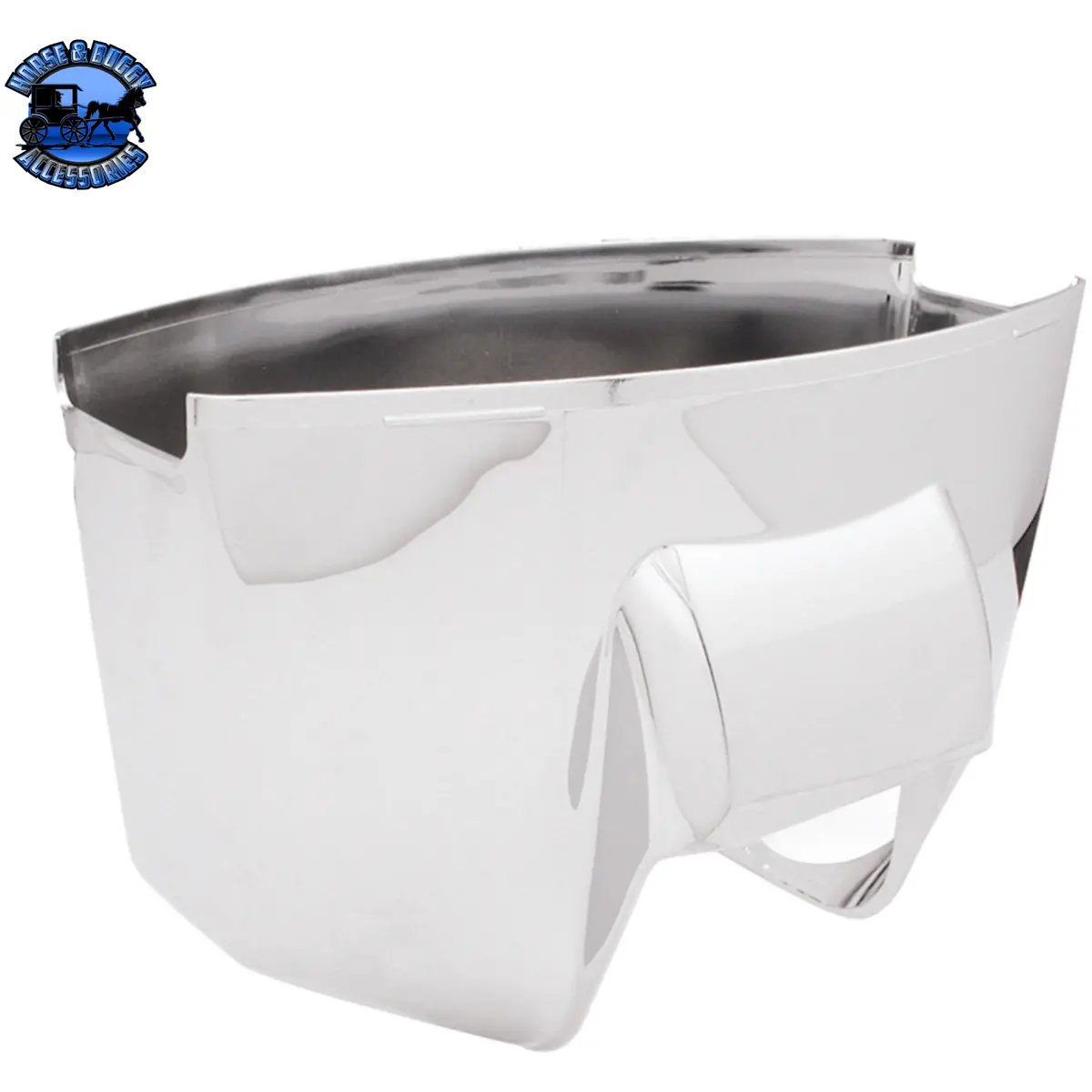 Chrome Upper Steering Column Cover For 1997-2001 Kenworth W900/T800 And Peterbilt 379/378 #40905 1