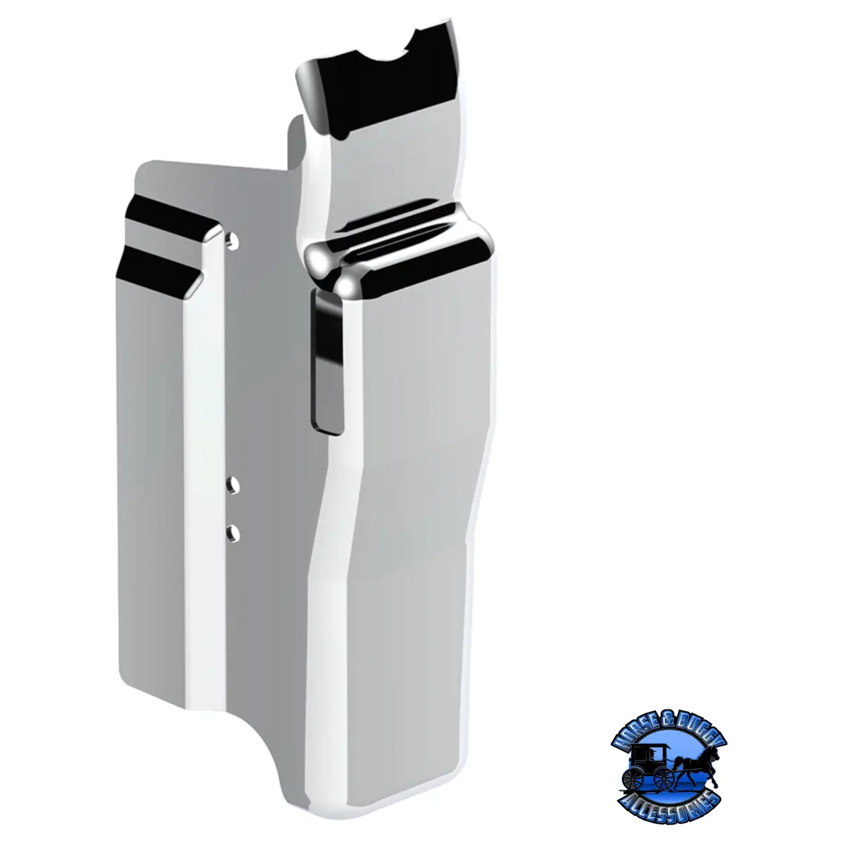Chrome Plastic Mid Steering Column Cover For Peterbilt 379/378 (1998-2005), 335 (2005-2010), 330 (2000-2010) #40949 1