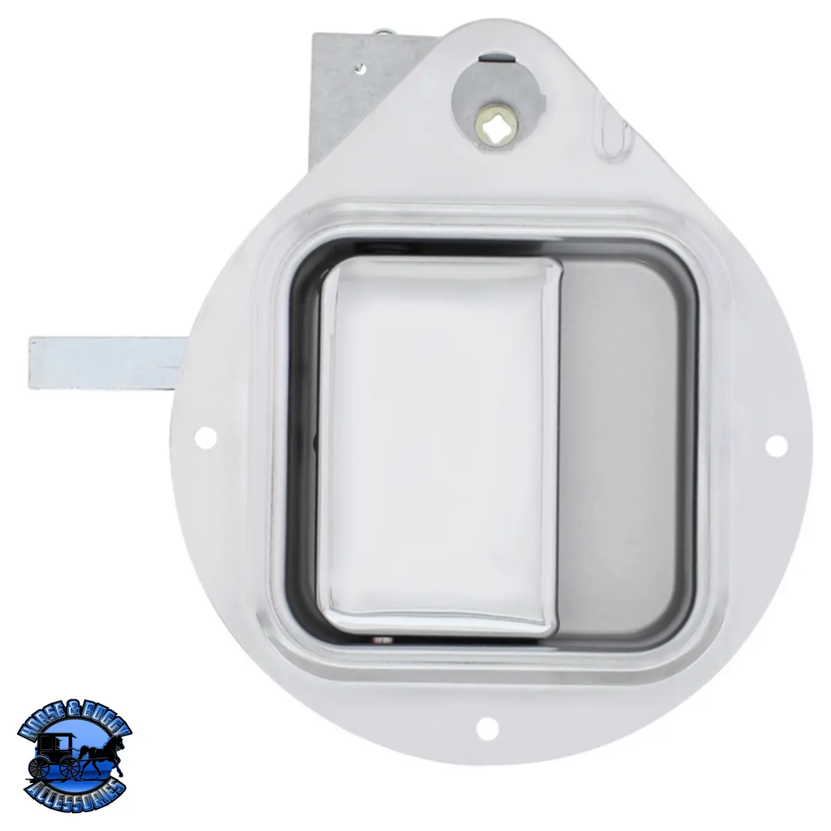 Chrome Exterior Sleeper Door Handle For Peterbilt 379/378/385 (1987-2005), 377/376/375 (1987-2000) (Choose Side) 2