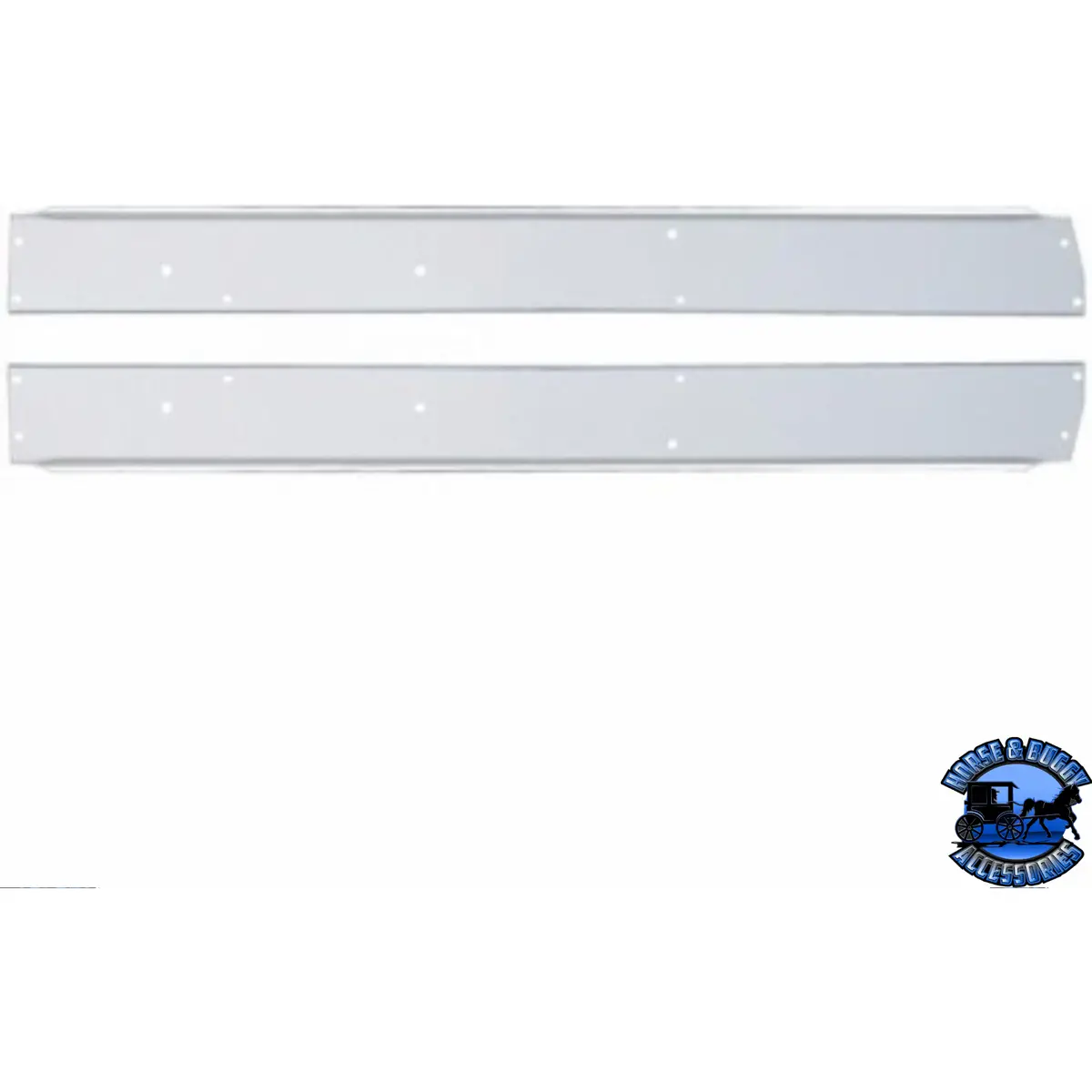 Peterbilt Chrome Window Sill Replacement (Pair) (Handle  Not Included) #88006 1